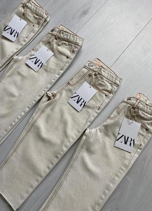 Джинсы zara штаны штанишки зара