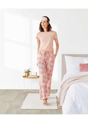 Женская пижама (домашний костюм), размер l/xl, цвет розовый9 фото