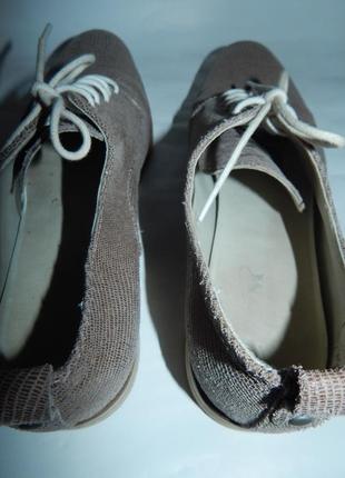 Кожаные туфли на шнуровке6 фото
