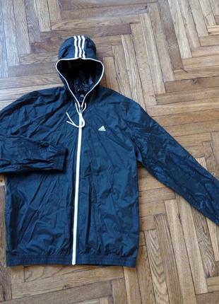 Чоловіча вітровка дощовик adidas climaproof rain1 фото