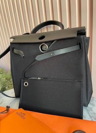 Сумка hermes herbag black😍5 фото