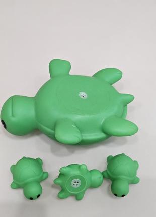 Дитяча іграшка для ванни у вигляді черепахи з дітьми cartoon world || kilometr+3 фото