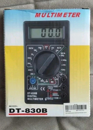 Мультиметр цифровой dt830b 2