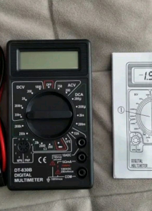 Мультиметр цифровой dt830b 3