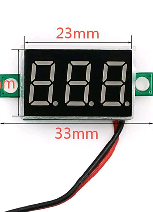 Вольтметр цифровий
