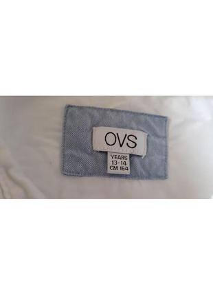 Тм-ovs.продам 2 сорочки (білі).школа зріст — 164 см(13-14 років).4 фото