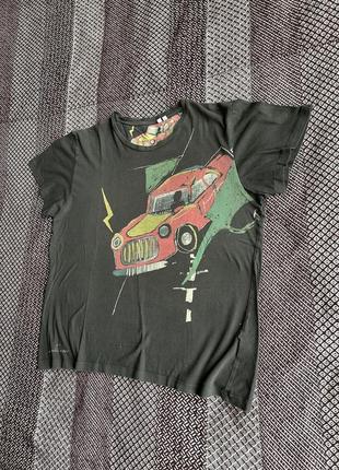 Uniqlo car tee vintage футболка унисекс оригинал бы у2 фото