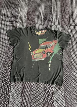 Uniqlo car tee vintage футболка унісекс оригінал б у