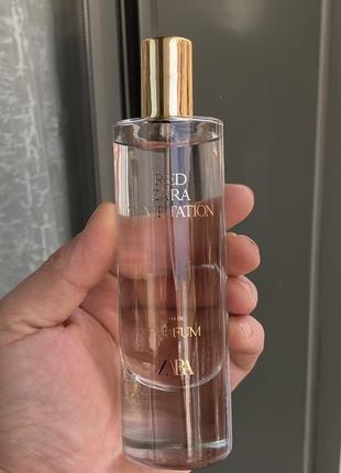 Духи женские zara red temptation 80ml , новые с набора