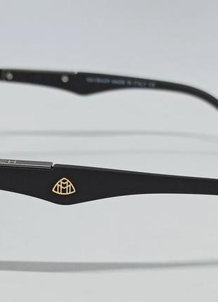 Maybach очки мужские солнцезащитные черные матовые поляризованные4 фото