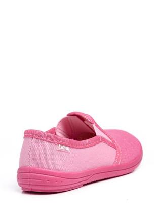 Туфлі дитячі slip-on рожеві l-731b-5-pk (27-32)4 фото