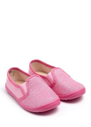 Туфлі дитячі slip-on рожеві l-731b-5-pk (27-32)5 фото