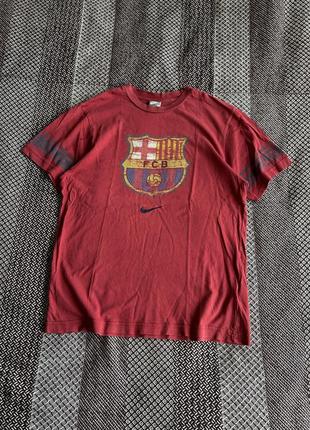 Nike x barca vintage tee футболка вінтажна оригінал б у