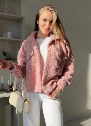 Укороченная рубашка «тедди»🎀