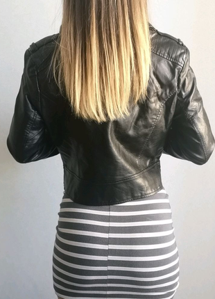 Весняна косуха 2020 lika rulla, модна шкіряна куртка2 фото