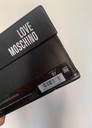 Love moschino нові | 37 розмір | жіночі кросівки | оригінал10 фото