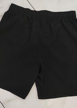 Мужские черные лёгкие спортивные беговые купальные шорты crivit m-l (48-50) 325 фото