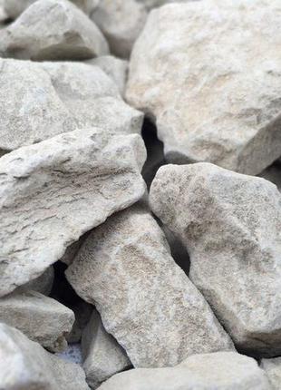 Глина блакитна кусковая, пакет 500 г