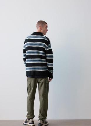 Брюки карго джоггеры h&amp;m хаки