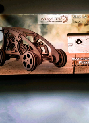 Дерев'яний 3d конструктор машина баггі | buggy