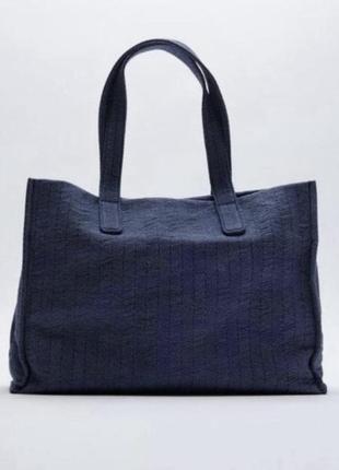 Трендовая сумка, шоппер от zara4 фото