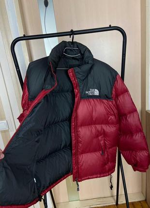 Пуховик the north face nuptse червоний м оригінал