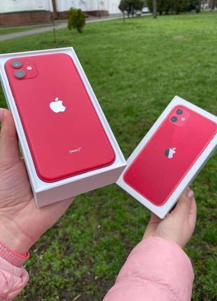 Продам apple iphone 11 64gb red neverlock (новий) open box