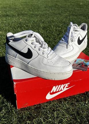 Женские кожаные кроссовки nike air force 1 07 dunk jordan blazer court