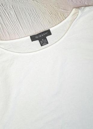 💝2+1=4 стильная белая блуза блузка оверсайз primark, размер 46 - 483 фото