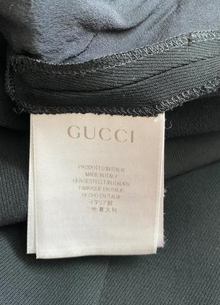 Gucci, брюки, шерсть, шелк, оригинал8 фото