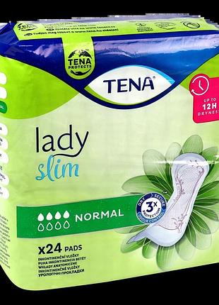 Урологические прокладки tena lady slim normal, 24 шт.