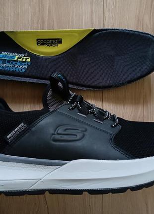 Якісні кросівки skechers neville з мембраною waterproof /водостійкі кросівки з устілкою memory fit