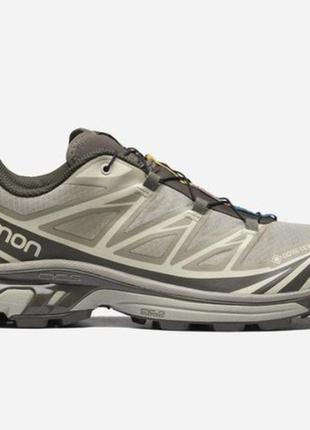 Новинка мужская кроссовка salomon xt-6 gore-tex brow