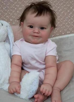 Лялька реборн otarddolls девчинка молли reborn можно купати вініл-силіконова 45 см (м11040143)