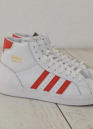 Adidas basket profi крутые мужские кожаные кроссовки оригинал 44 размер