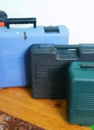 Кейс-ящик пластиковий / бокс для шуруповертів / валіза