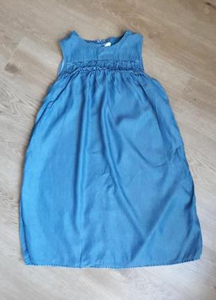 Платье джинсовое платье для беременных сарафан