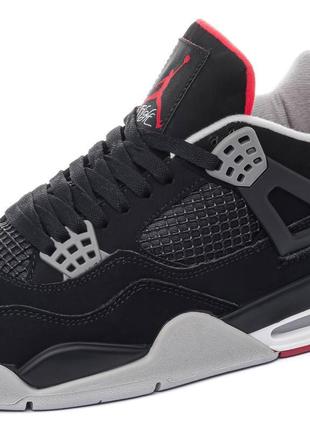 Air jordan 4 retro bred7 фото