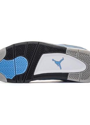 Nike air jordan 4 retro university blue5 фото
