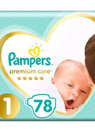 Підгузки pampers premium care