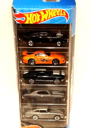 5 pack hot wheels fast and furious