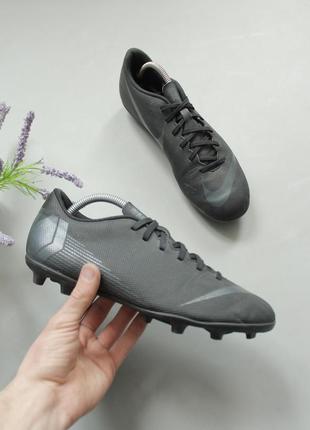 Nike mercurial черные бутсы футбольные обуви футбольная для травы игры в футбол 43 найди adidas puma umbro для натурального искусственного покрытия 42
