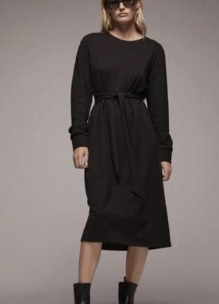 Плаття ,сукня міді від zara