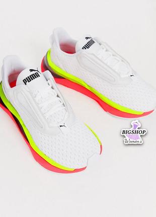 Жіночі кросівки puma оригінал нові 2024 снікерси пума спортивні бігові кросівки білі3 фото