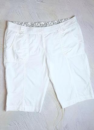 💝2+1=4 стильных белых капри бриджи карго dorothy perkins, размер 52 - 5410 фото