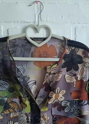 Красива шовкова блуза luisa cerano3 фото