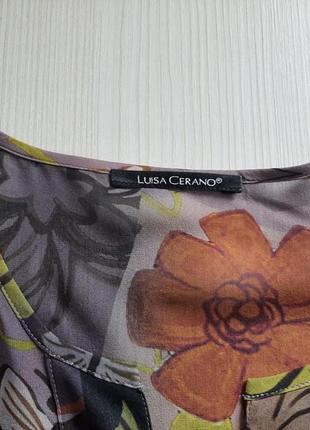 Красива шовкова блуза luisa cerano7 фото