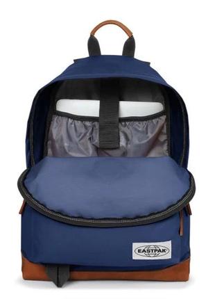 Рюкзак eastpack wyoming into the out tan navy3 фото