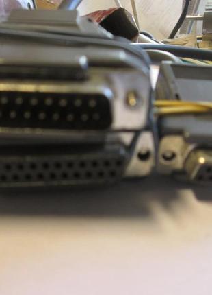 Lpt db-25 ieee 1284, (m) - lpt db-25 ieee 1284 (f)/com de-9 rs-23