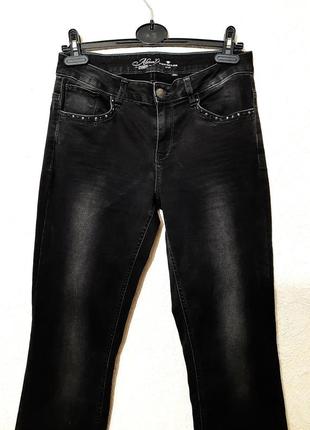 Tom tailor джинси чорні звужені слім narrow bootcut чоловічі size 30/32  44 462 фото